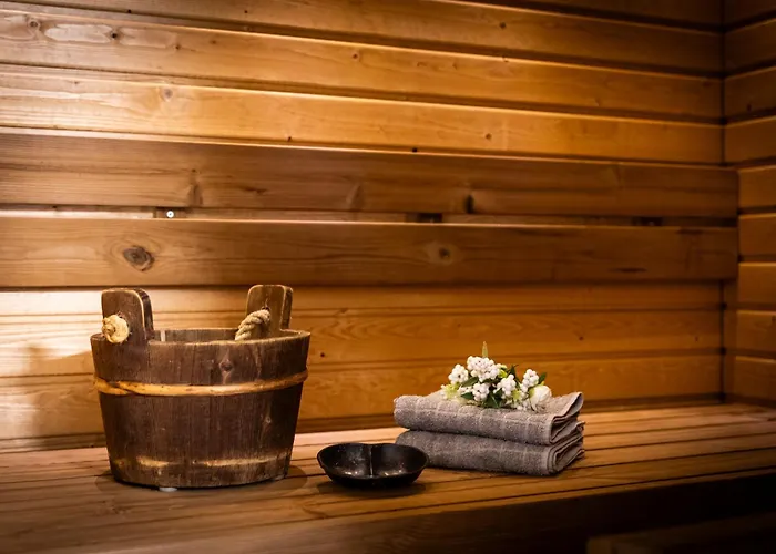 With Private Sauna By Book Lapland شقة *